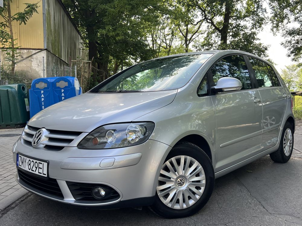 VW Golf 5 Plus 1.6 MPI 102KM 2007R Wersja TOUR PDC HAK Tempomat ISOFIX