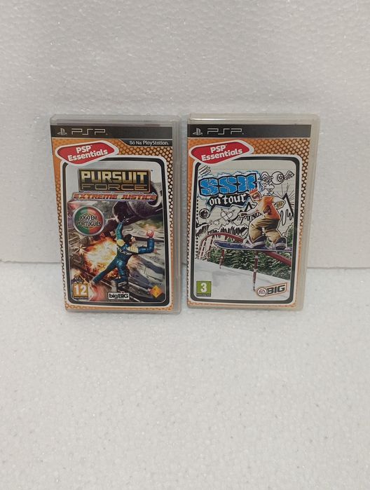 SSX On Tour + Pursuit Force Extreme Justice Sony PSP CIB