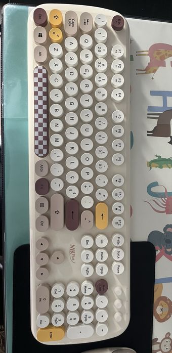 Teclado sem fios MK Plus