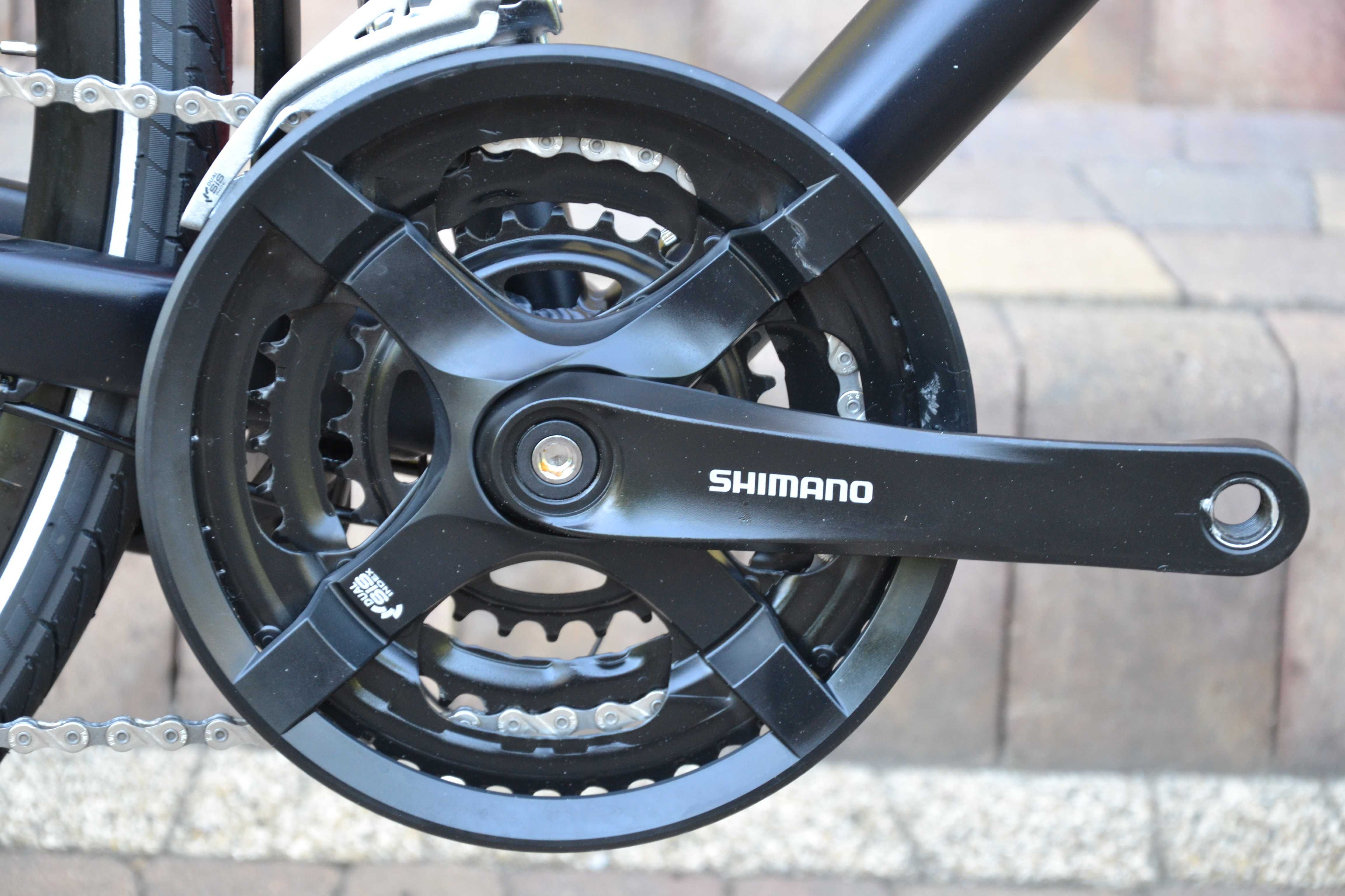 Specialized Sirrus Black Top Shimano 3x8 dynamo LED M jak nowy!