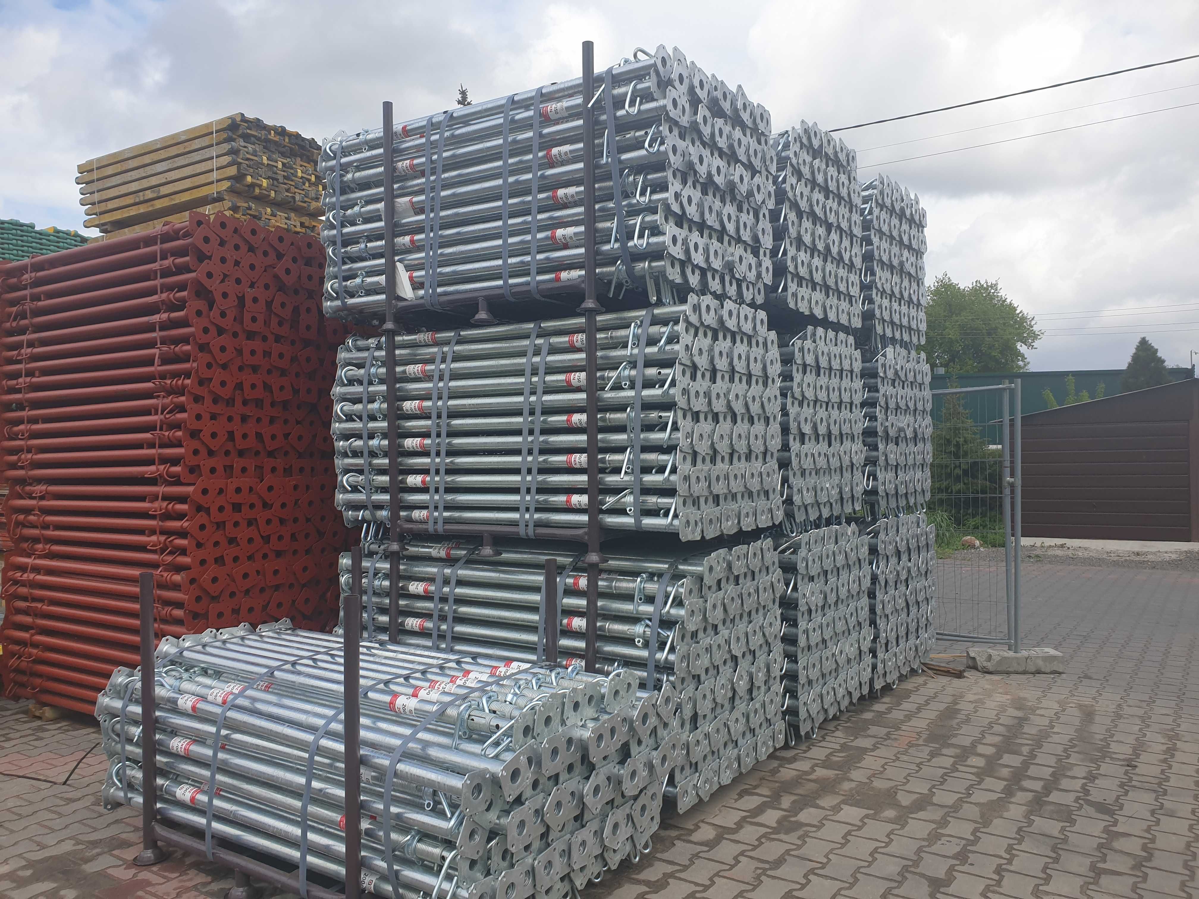 Podpory stropowe ocynkowane 20 KN, szalunki stropowe, szalunki