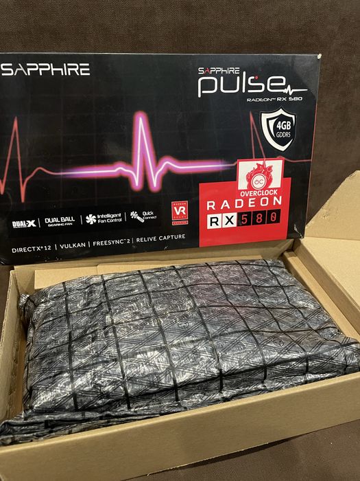 Відеокарта Radeon rx580 4gb