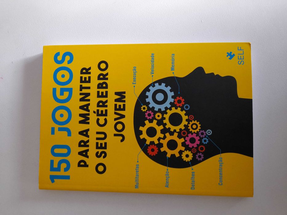Livro " 150 Jogos para  Manter o seu Cérebro Jovem :  novo