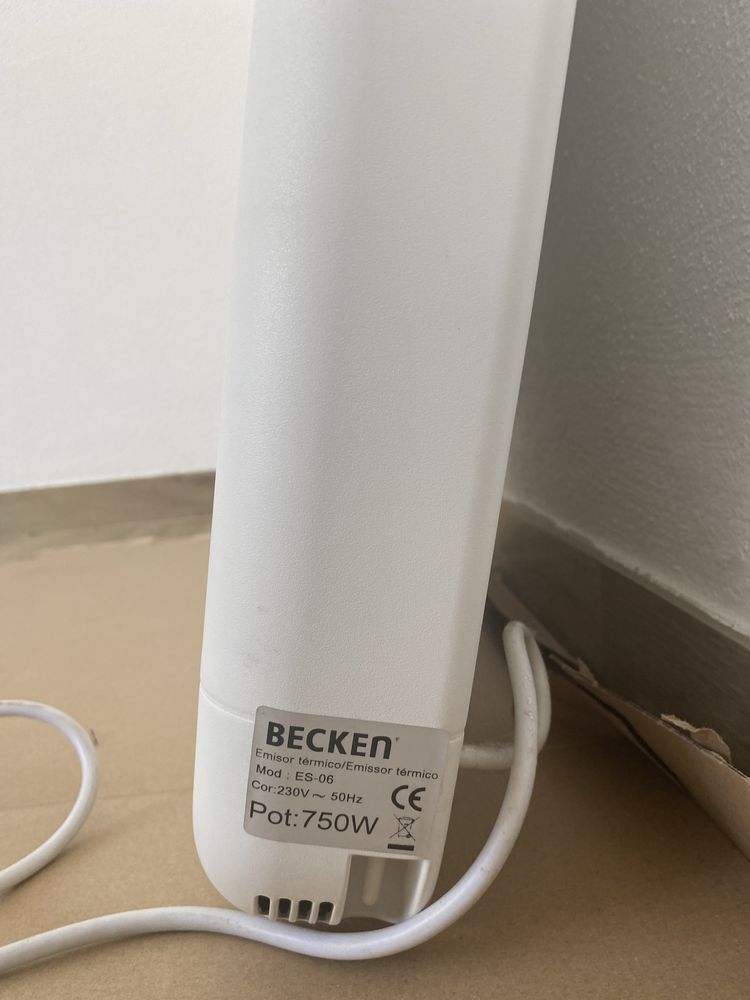 Aquecedor Parede Becken 750w