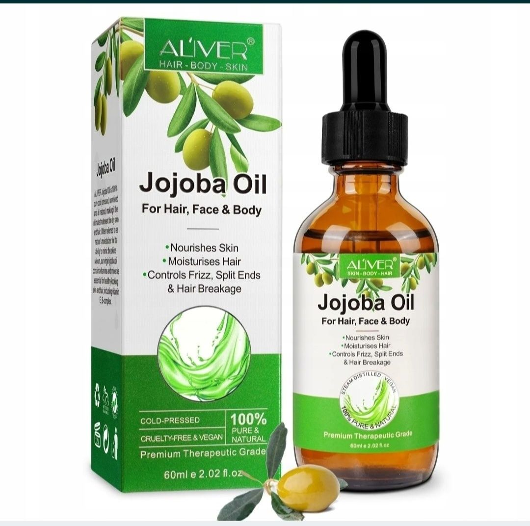 Aliver Jojoba Oil Olejek jojoba do włosów i skóry 60 ml okazja prezent