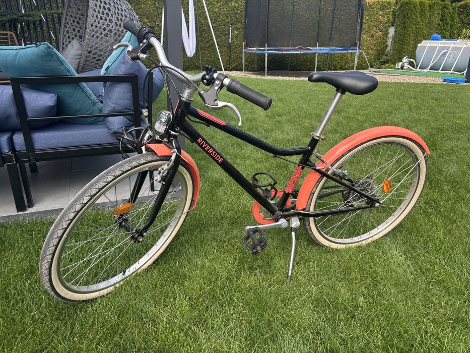 Rower dziewczęcy Roverside B-Twin 24” swietny stan