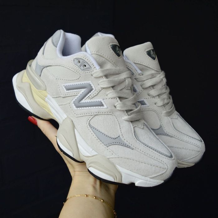 New Balance 9060 кросівки Жіночі зимові з хутром Відмінна якість замше