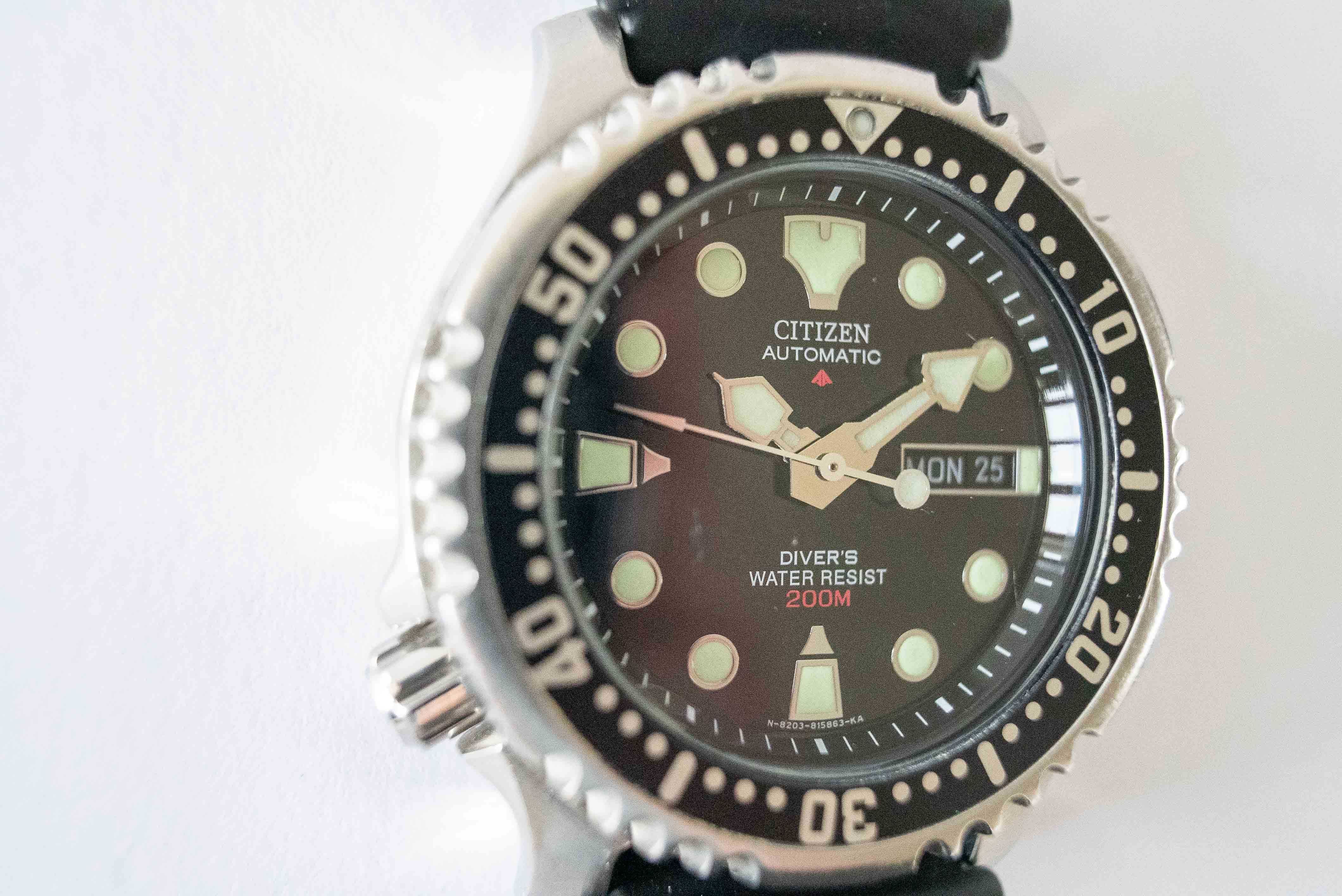 Zegarek Citizen Promaster ny0040-09e klasyka