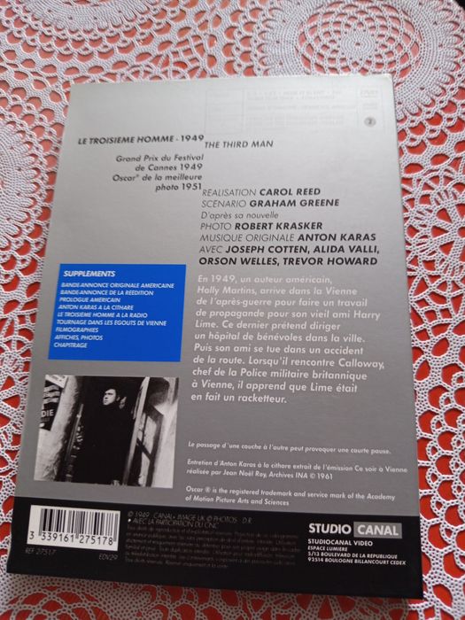 DVD  O  Terceiro Homem