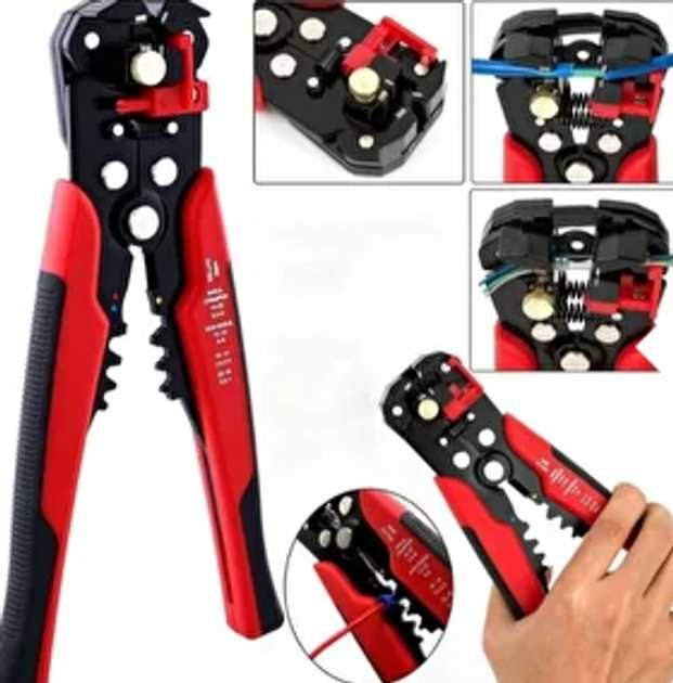 Кліщі для обтиску і Автоматичний знімач ізоляціі з дротів (Стріпер)