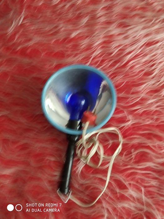 Синяя лампа производства СССР