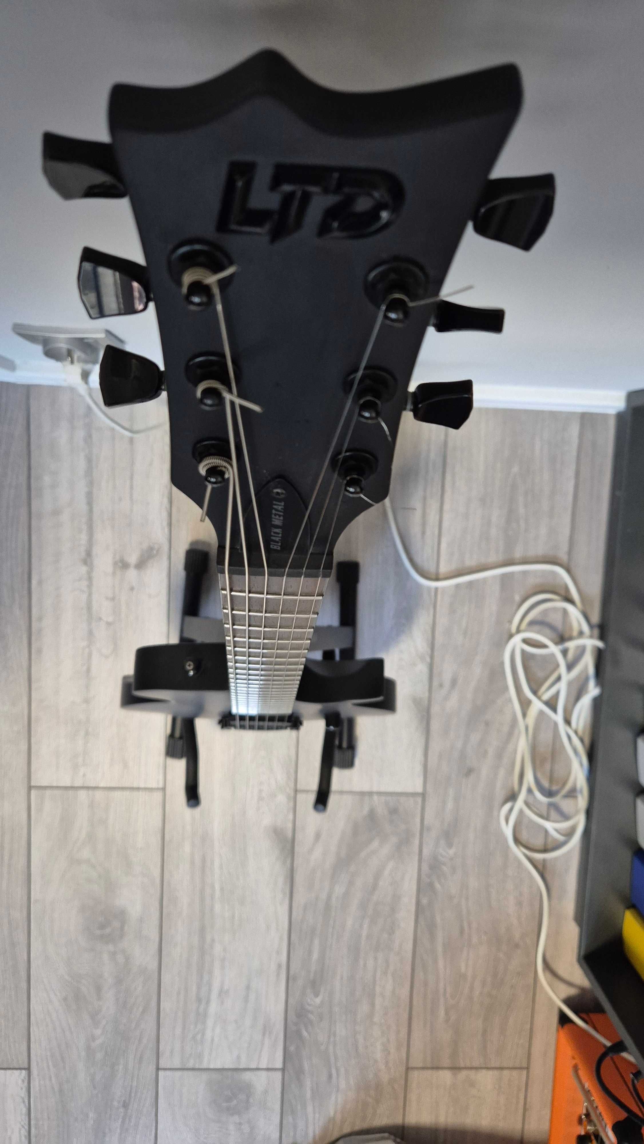 Gitara elektryczna ESP LTD EC-Black Metal BLKS STAN IDEALNY
