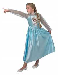 Kostium Elsa Z Bajki Kraina Lodu Frozen Dla Dziewczynki Dziecięcy