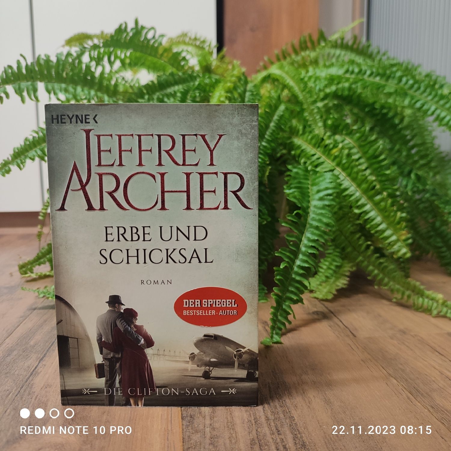 Jeffrey Archer Erbe und Schicksal książka w języku niemieckim