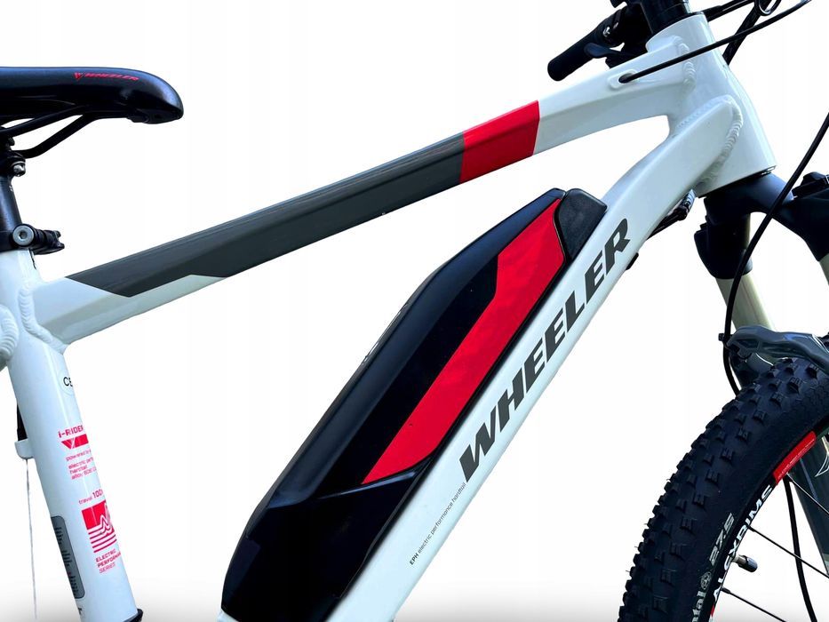 Rower Elektryczny Wheeler I-Rider Rama 44Cm Koła 27,5" Yamaha 400Wh