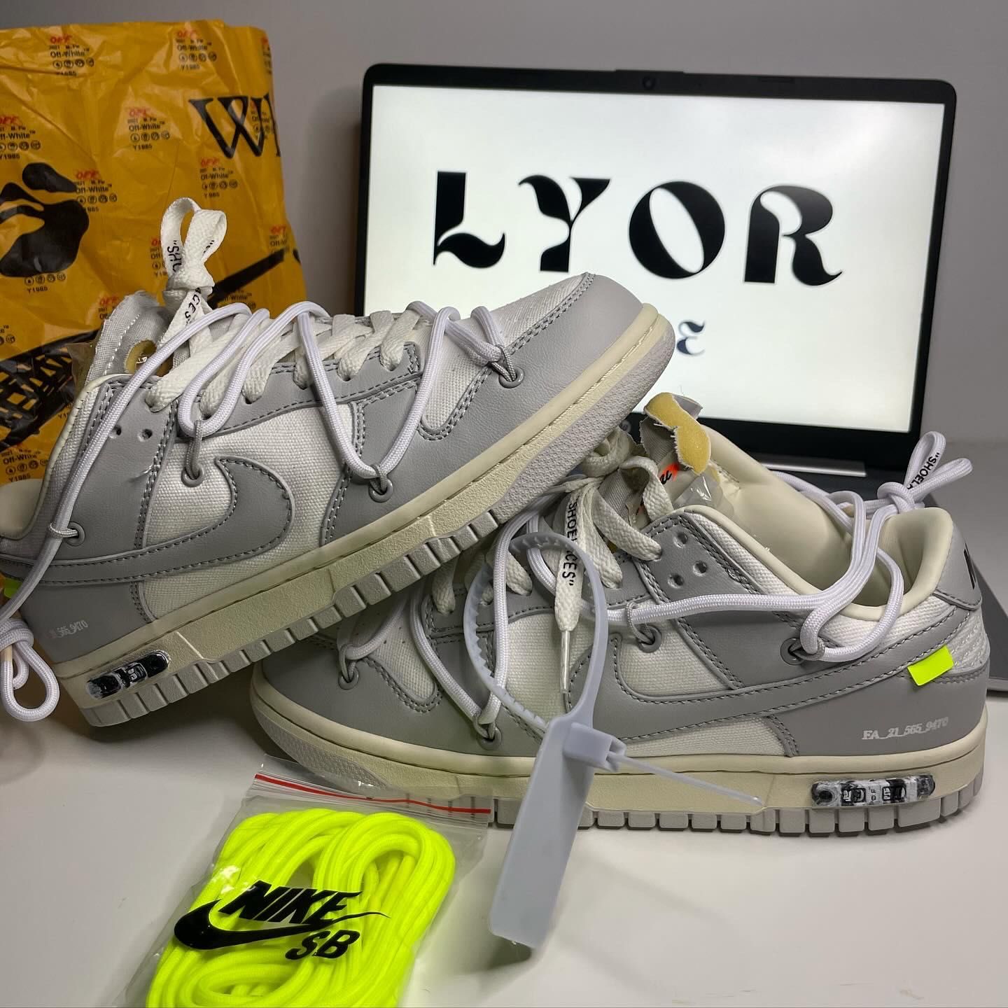 Nike X Off-White Dunk low N.39