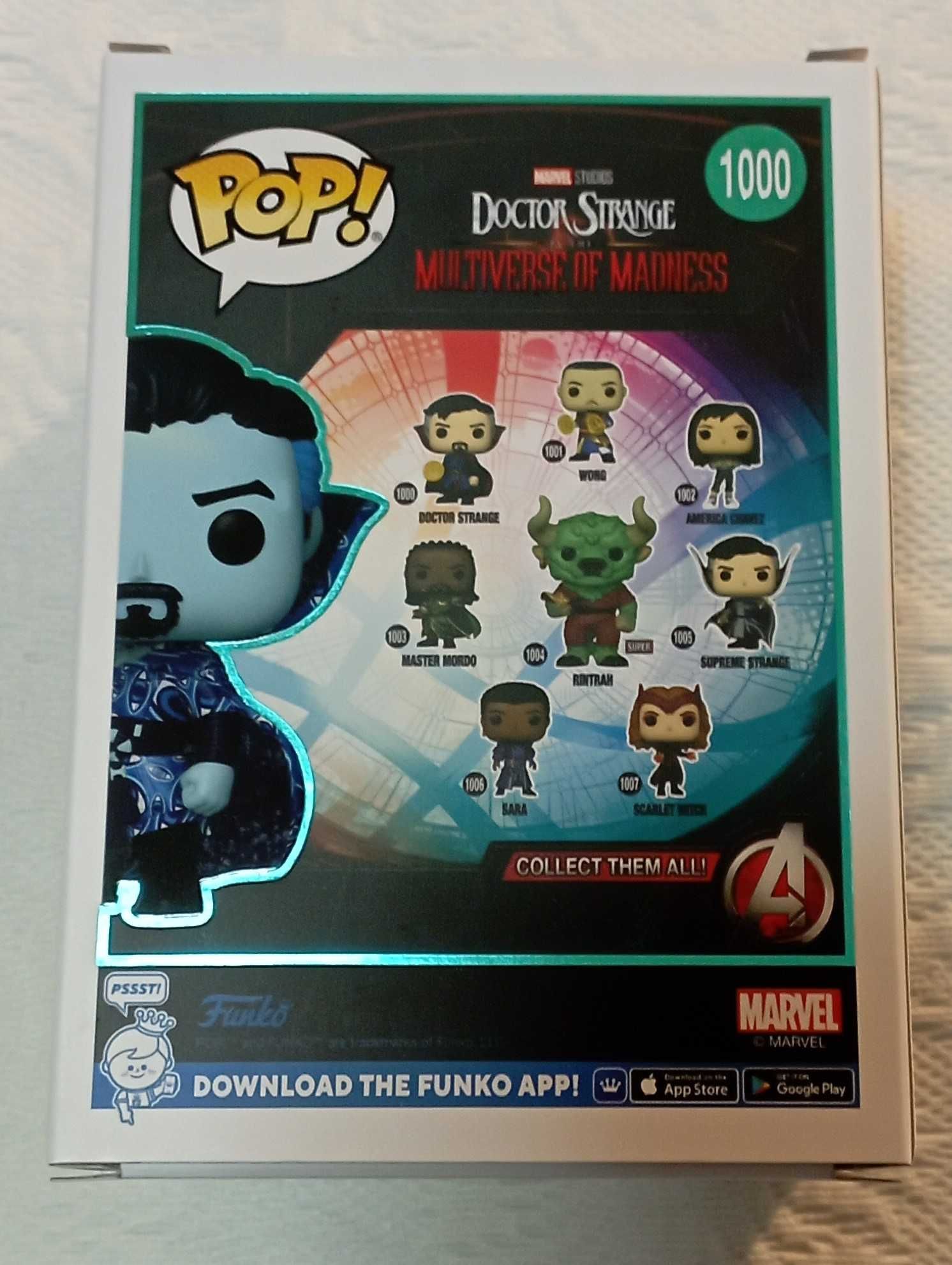 funko pop doctor strange in the multiverse of madness 1000 chase