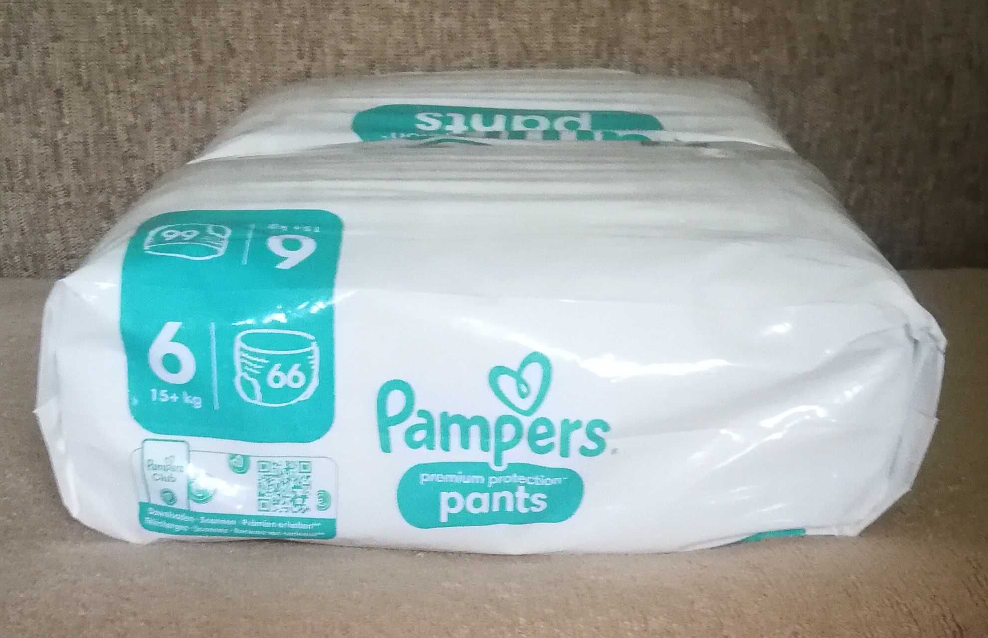 Pampers premium protection pants 6 PIELUCHOMAJTKI 132 szt (2 x 66 szt)