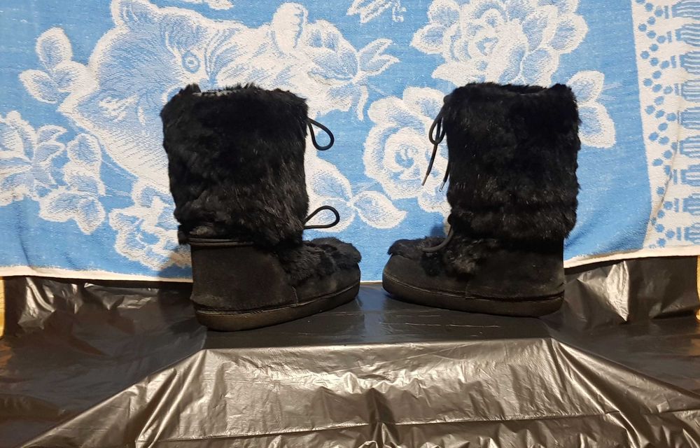 Зимние сапоги-унты