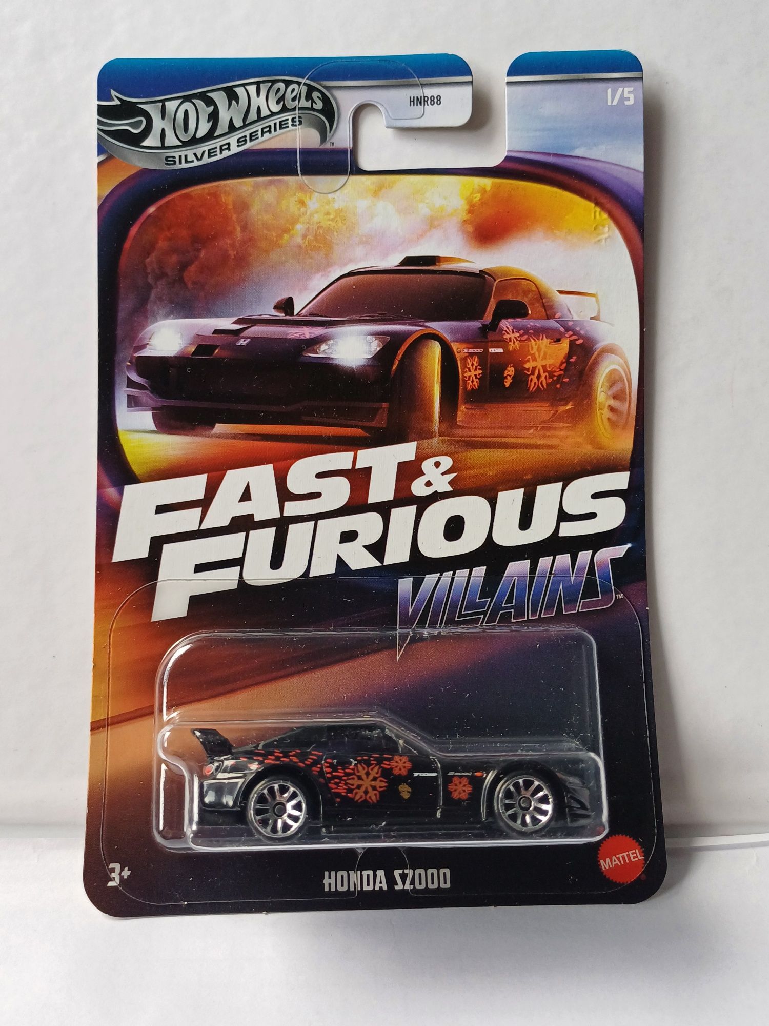 Hot Wheels Honda S2000 długa karta