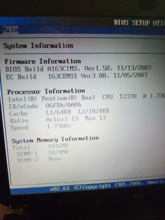 Ноутбук MSI MS-163C, панель FA025000400