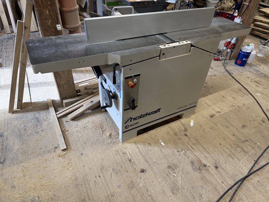 Wyrówniarko grubościówka scm minimax fs 41e