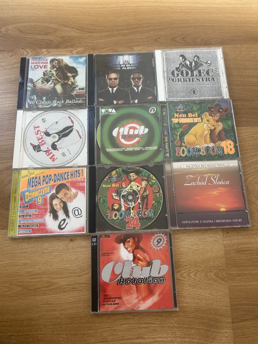 Płyty CD różne rodzaje