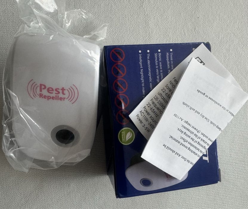 Elektrniczny ultradźwiękowy odstraszacz komarów / szkodników