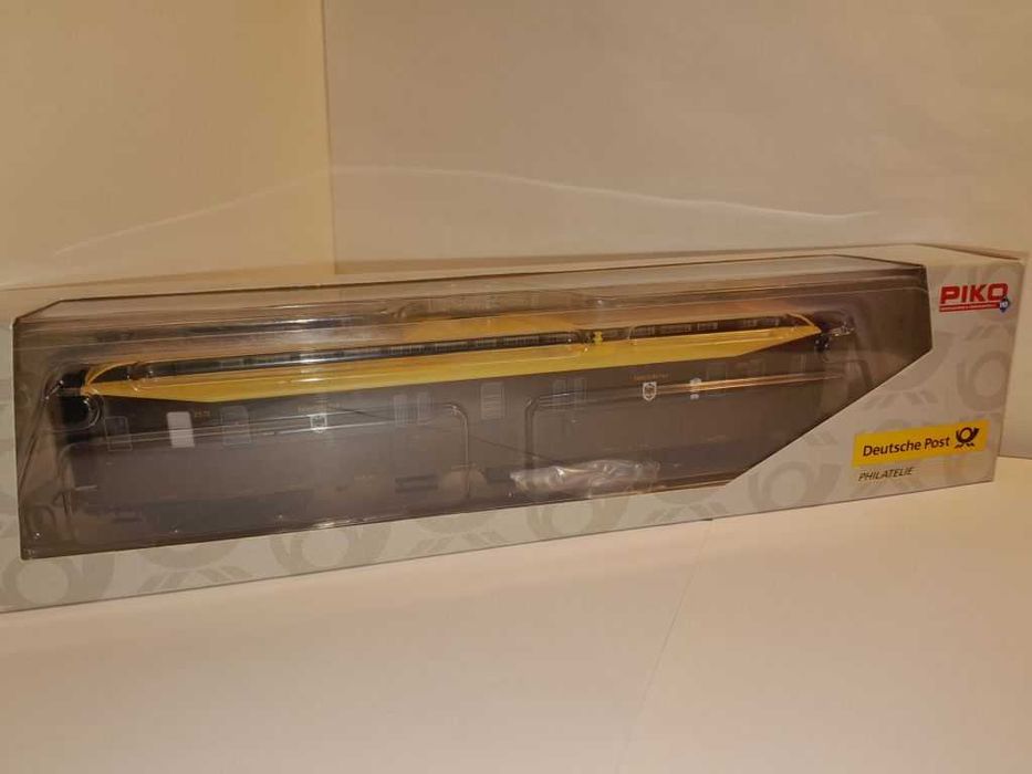Поштовий 4-вісний вагон. Серія Deutsche Post. Piko 53320 AC. Піко 1:87