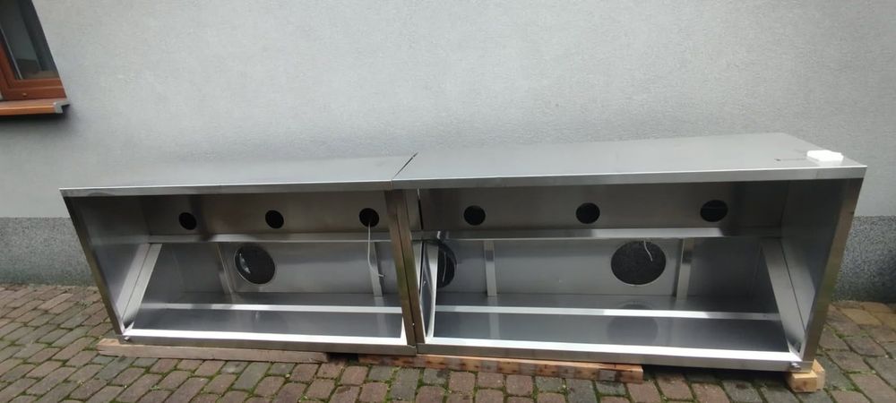 Okap skrzyniowy wyciąg  300x80x45