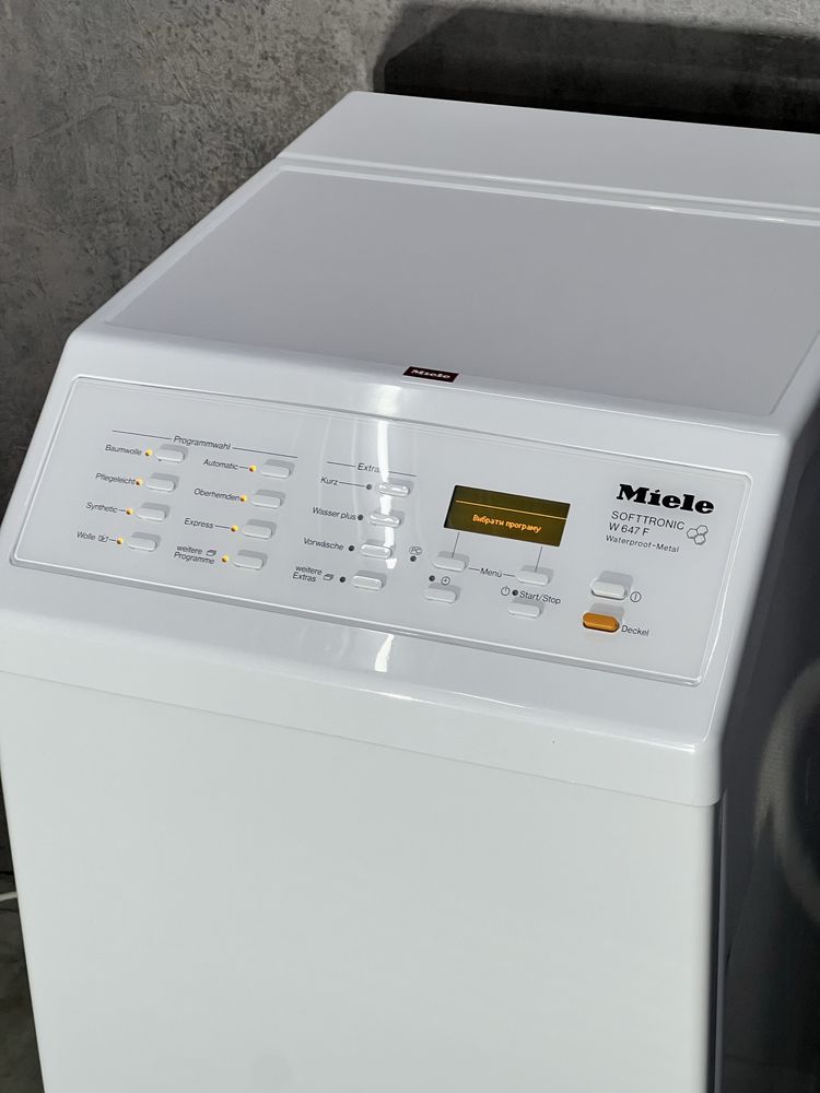 Стиральная машина 45 см Miele W 647 F состояние идеал пральна машина