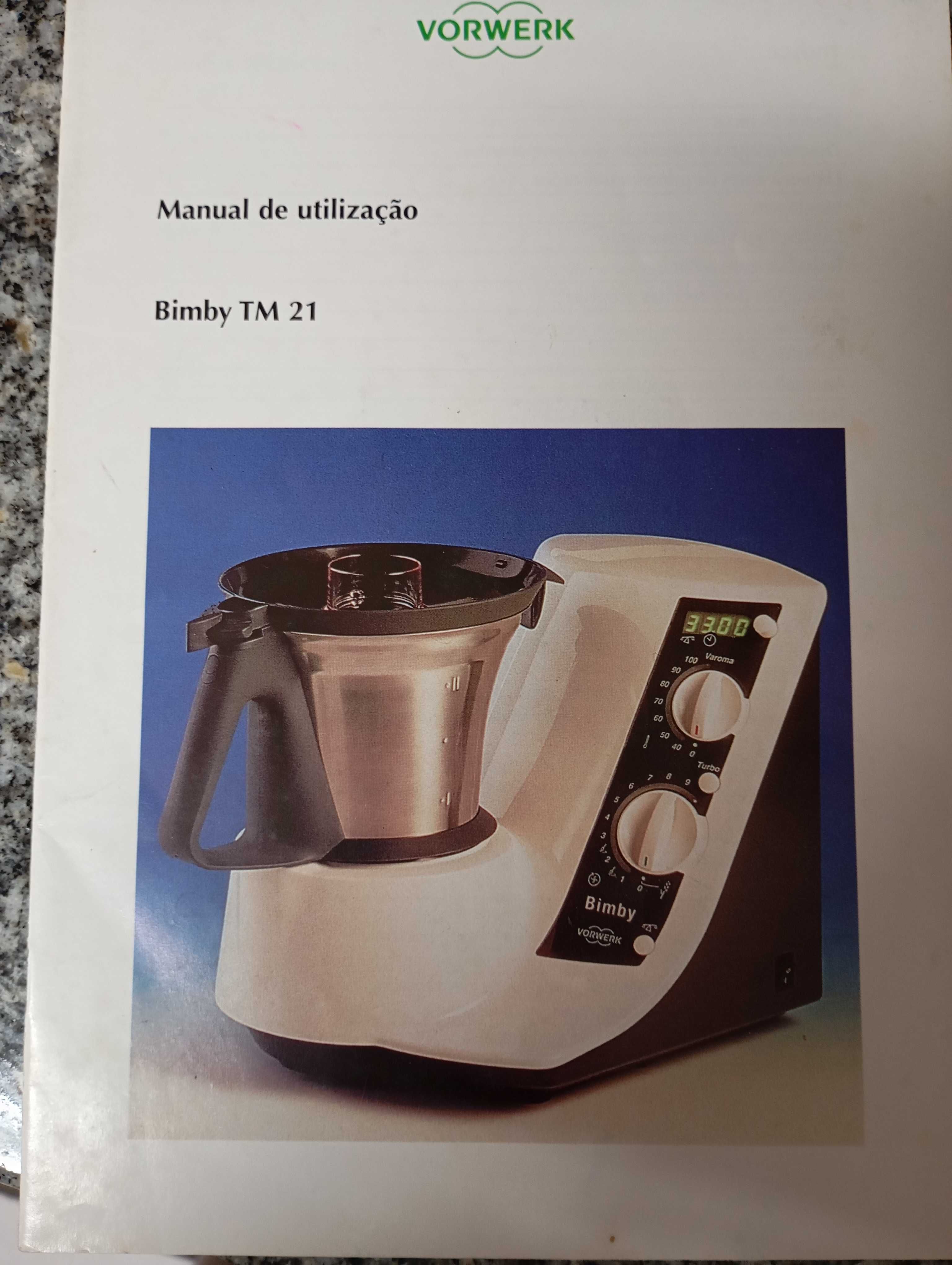 Bimby tm21, NÃO FUNCIONA, com utensílios em ótimo estado