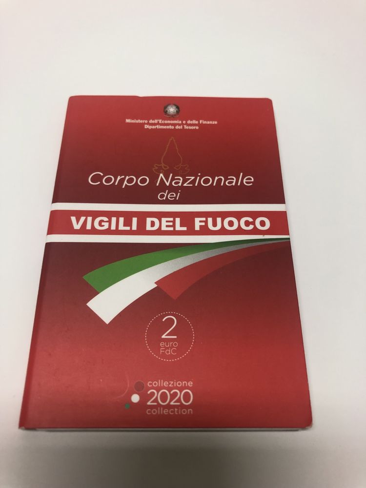 Moeda 2€ Italia 2020 Bombeiros