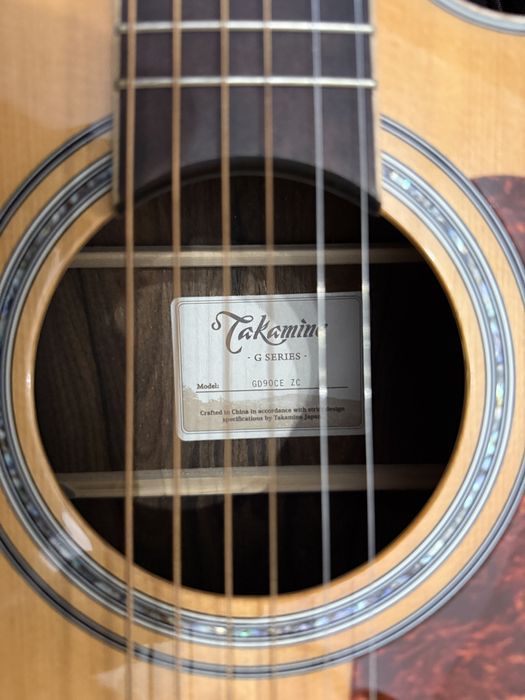 Gitara elektroakustyczna Takamine gd90ce-zc + Softshell