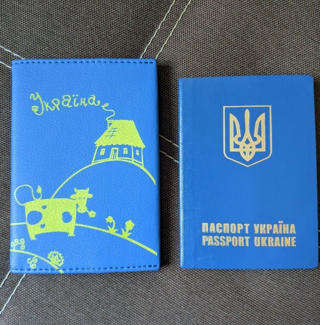 обложка для паспорта Україна обкладинка на паспорт закордонний
