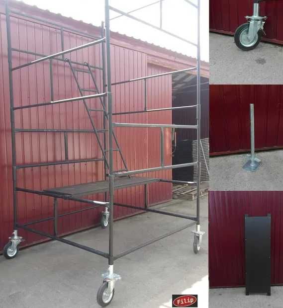 Rusztowanie warszawskie - elewacja drabina Producent