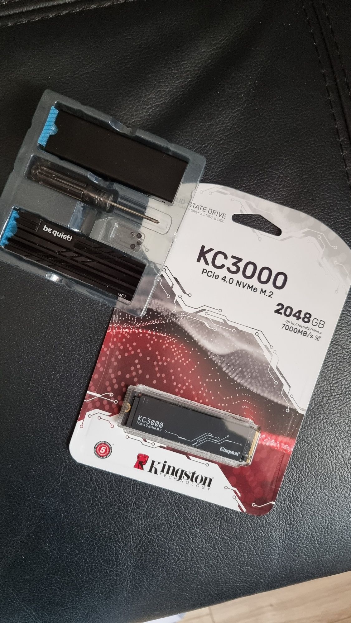 ‼️Dysk SSD Kingston KC3000 2TB + radiator‼️