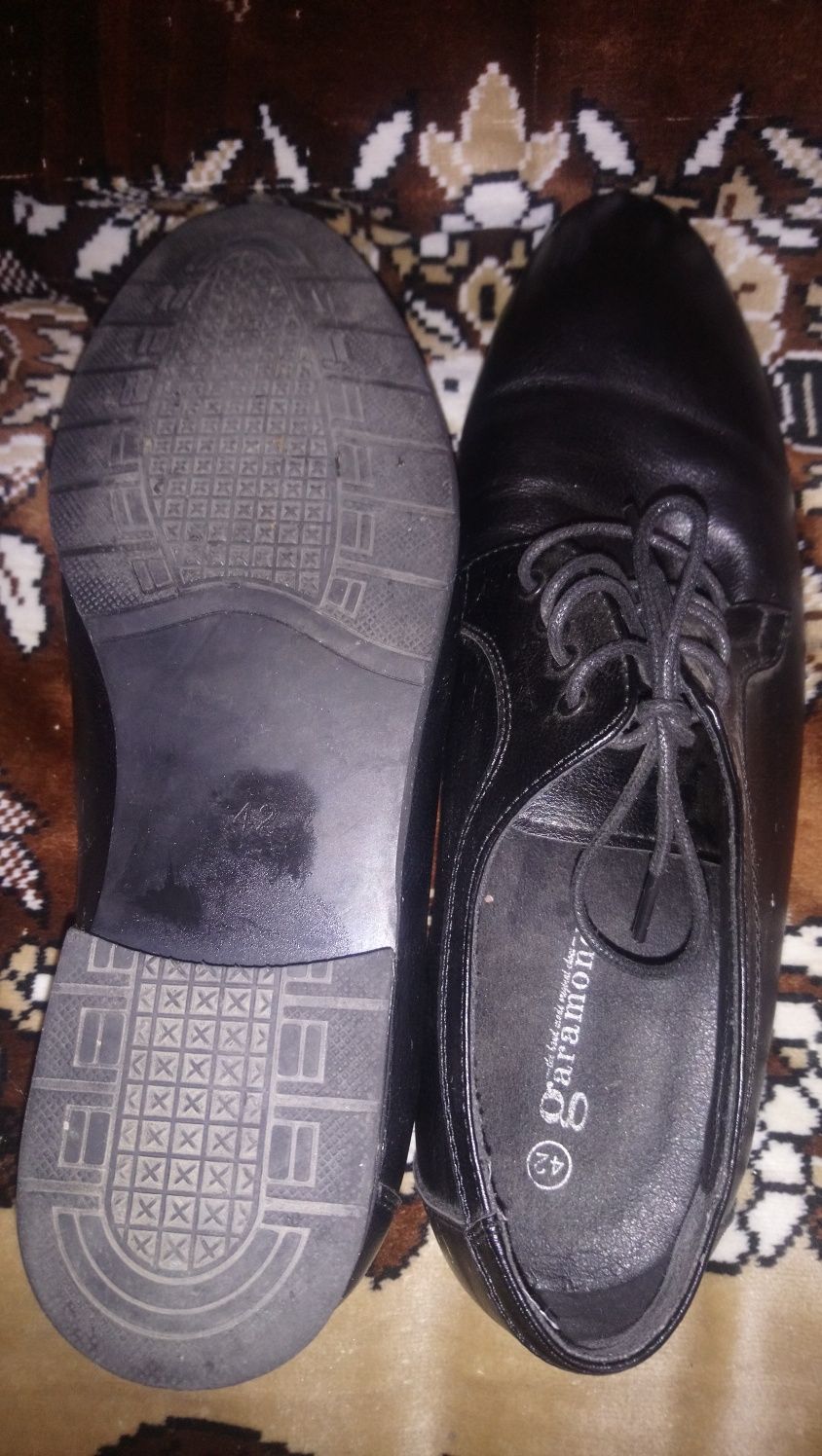 Туфли мужские чёрные