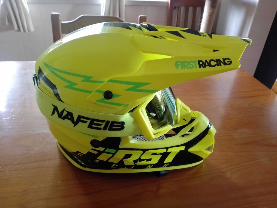 Capacete motocross enduro