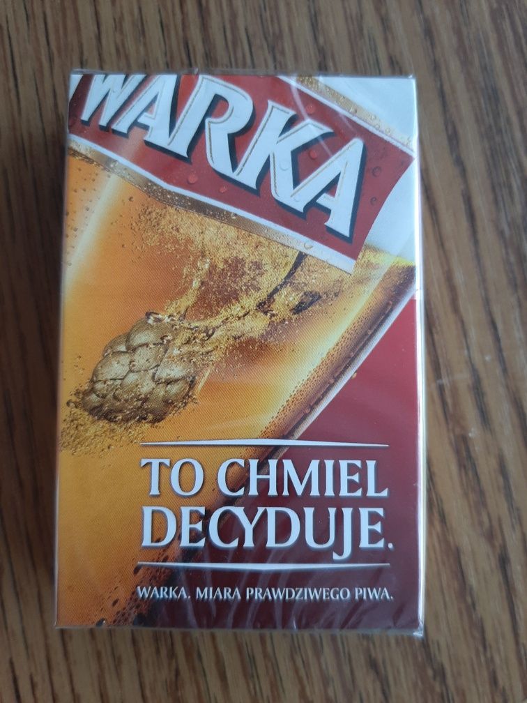 NOWE karty do gry 54 karty z logiem Warka