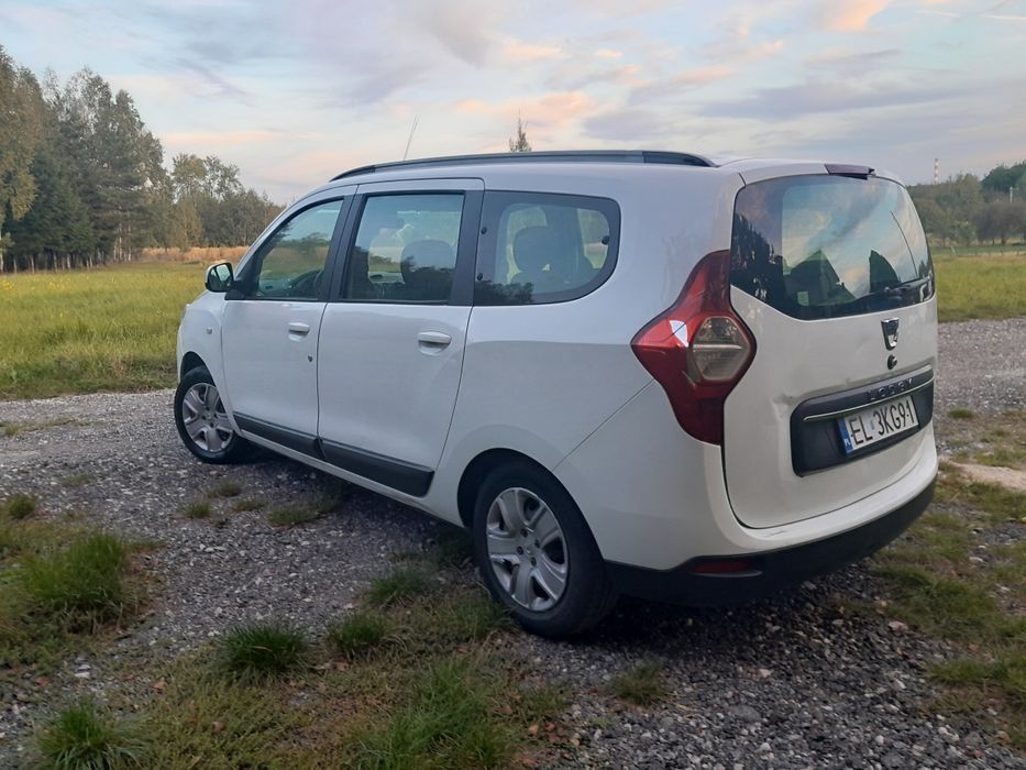 Dacia Lodgy 2018rok 1.6b+gaz 7 osób klimatyzacja