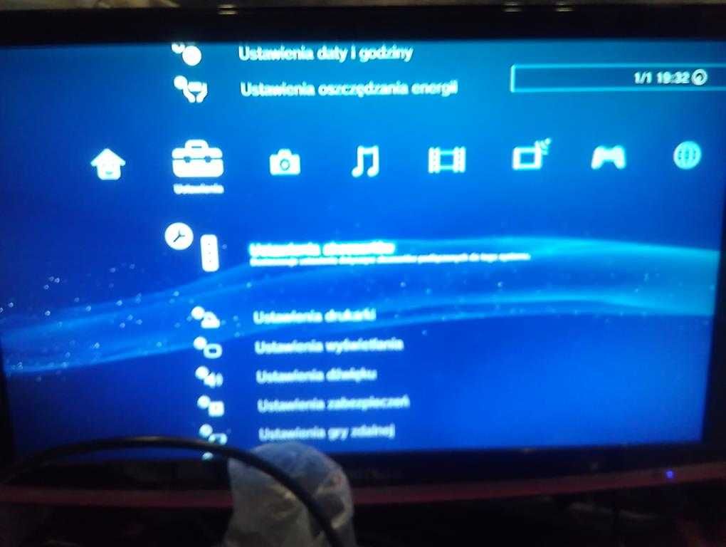 Uszkodzona Konsola Sony Playstation 3  wersja SLIM 350GB do naprawy