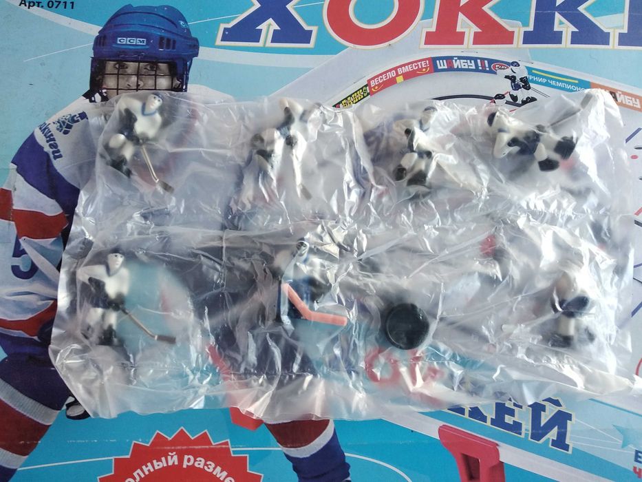 Хоккеисты для настольного хоккея 0711 (синие)