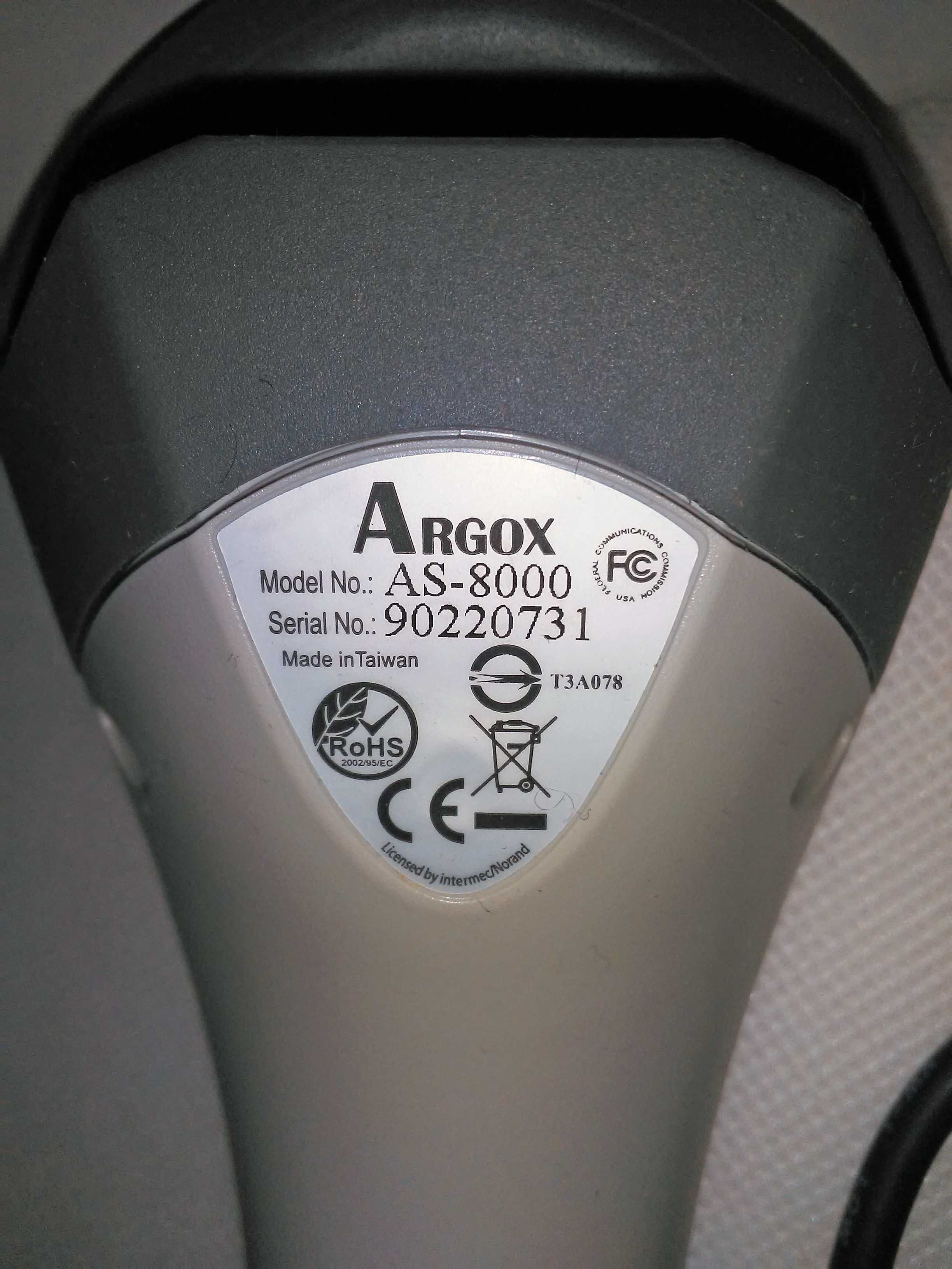 Ręczny czytnik kodów kreskowych Argox AS-8000 USB
