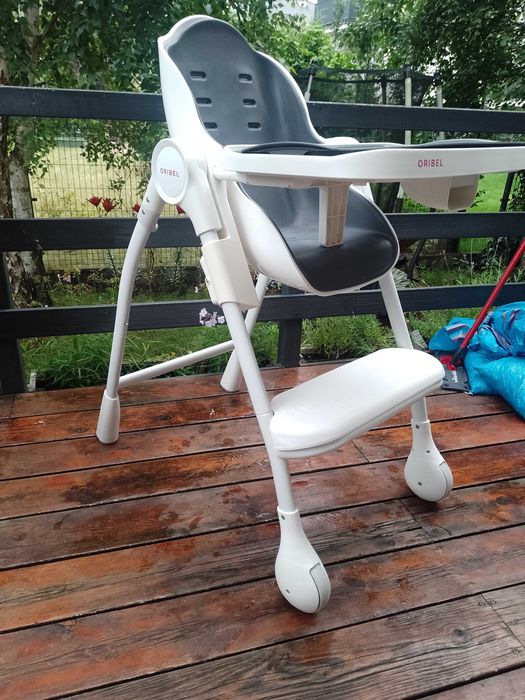 Krzesełko do karmienia oribel dla dzieci