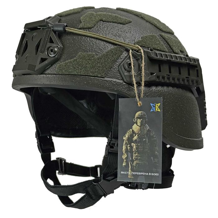 Кевларовий ‼️ шолом Arch Combatant Pro NormalСut Олива mich Данія