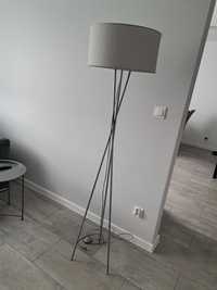 Lampa stojąca z kloszem