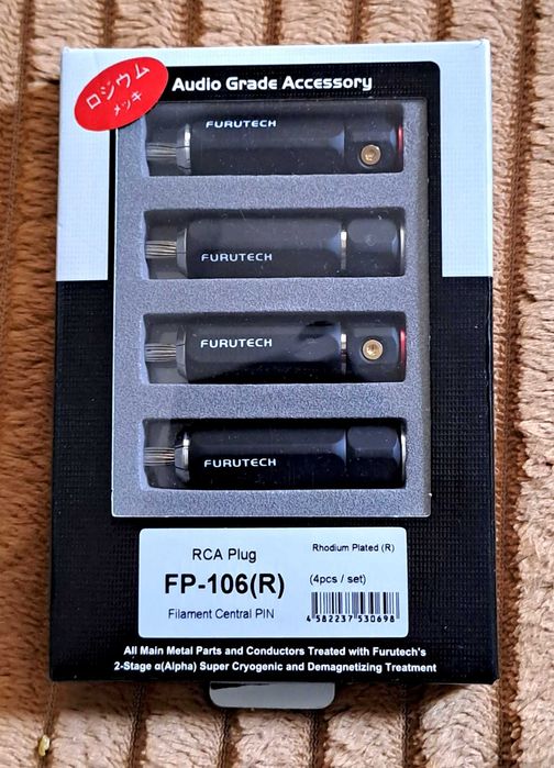 Furutech FP-106 (R). RCA конектори.