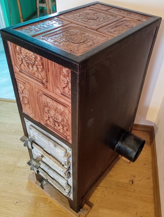 Piec kaflowy koza płyta kocioł