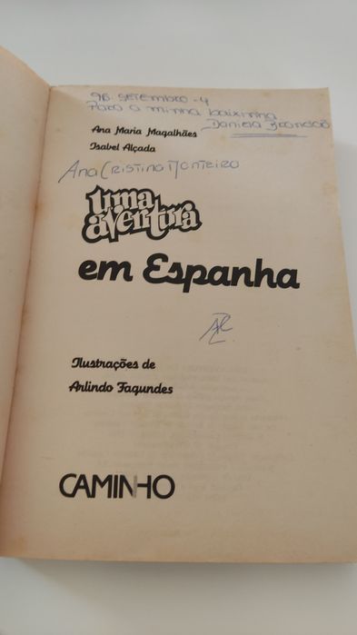 Livro uma aventura em espanha - volume 37